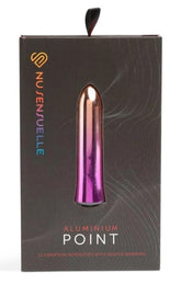 NU Sensuelle Aluminium Point Ombre Bullet Vibrators